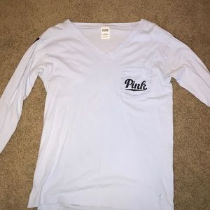 vs pink long sleeve